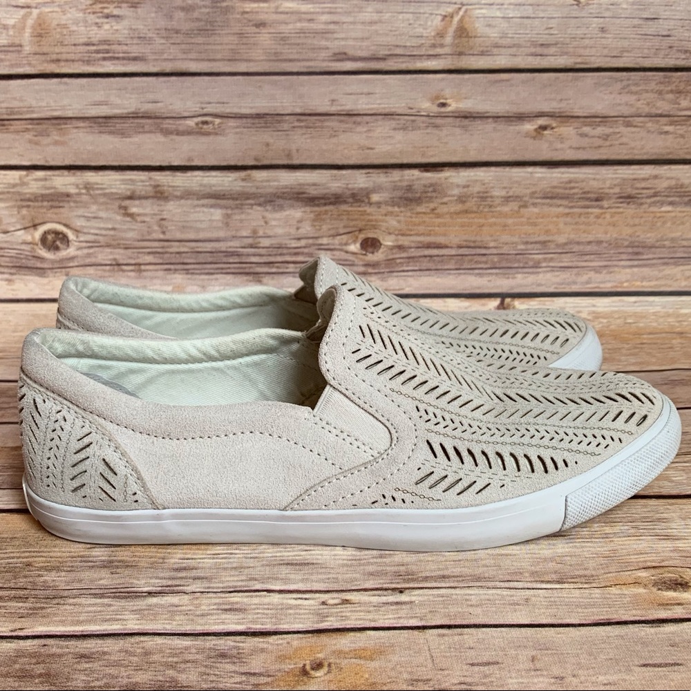 COACH Alegra Perforated Slip On Sneaker